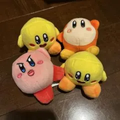 マクドナルド ハッピーセット カービィ　ぬいぐるみ 4点セット　星のカービィ