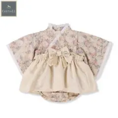 cottoli ベビー　袴　ロンパース