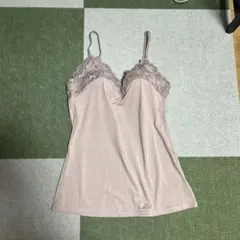 カップ付きキャミソール Mサイズ ブラトップ ピンク