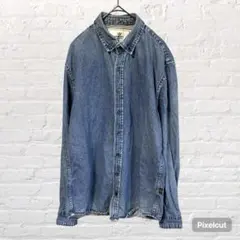 11740 KRONSTADT（クロンシュタット） デニムシャツ 綿100%S