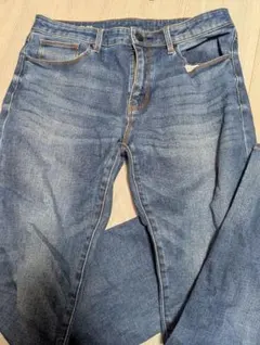 無印良品ダークブルーストレートレッグデニム 30