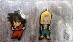 一番くじ ドラゴンボール 孫悟空 & 人造人間18号 ラバーマスコット