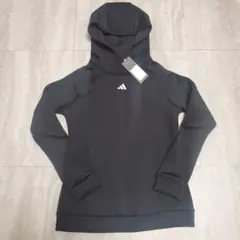 adidas アディダス エンボスプリント ダンボールニット フーディー S