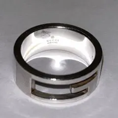【実測14号】GUCCI グッチ ブランデッドG リング シルバー925 印16