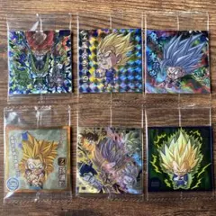 ドラゴンボール 超戦士シール　ウエハース 6枚セット 孫悟飯ビースト SEC 他