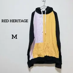 ✨一点もの✨RED HERITAGE カラーブロック フリースパーカー