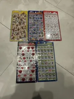 ボンボンドロップシール　5枚セット　ベイマックス　ズートピア　などなど