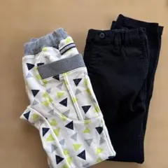 BREEZEとUNIQLOの130サイズボトムスセット