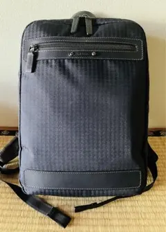 7 美品 ポールスミス ナイロン リュック バックパック ブラック デイパック