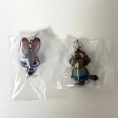 ズートピア ガチャガチャ めじるしアクセサリー ジュディ ニブルス