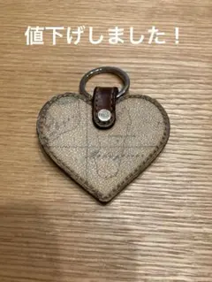 PRIMA CLASSE ハート型レザーキーホルダーのサムネイル