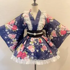 浴衣ドレス 姫ギャル 大人 地雷 量産型 平成ギャル - メルカリ