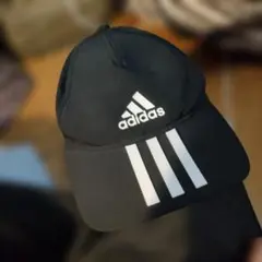 美品 adidas キャップ AEROREADY 3本ライン