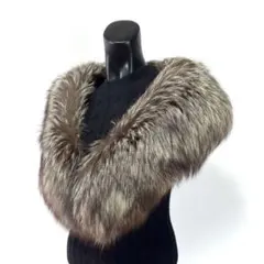 ★ 狐の襟巻き【 SAGA / シルバーフォックス】★ ☆ 狐の襟巻き【 SAGA / シルバーフォックス】☆ 豪華 リアル