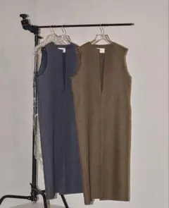 【TODAYFUL】Doubleface Wool Keyneck Dress
