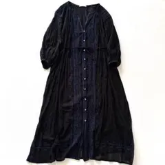 美品 ツハルバイサマンサモスモス ドイリーレースワンピース