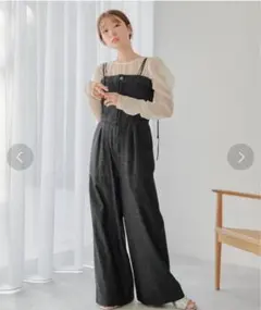 週末限定値下げ★新品未使用★Kastane デニムベアサロペット