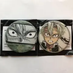 鬼滅の刃　柱展　マット缶バッジ　不死川実弥