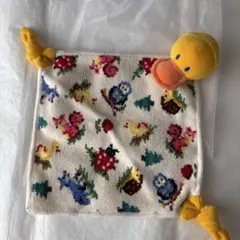 アヒル付きハンカチ　フェイラー　ハイジフレンズフォレスト　未使用に近い　レア