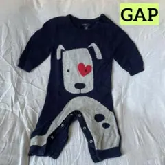 GAP ロンパース ベビー 長袖 カバーオール　ワンちゃん　　 9〜12ヶ月