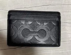 COACH カードケース ブラック