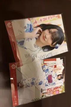 =LOVE イコラブ 生写真 内緒バナシ 野口衣織　セミコンプ