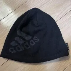 adidas ニット帽 ビーニー ブラック JPM56㌢のサムネイル