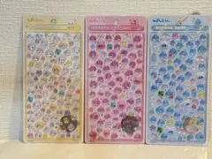 ボンボンドロップシール　しずくちゃん　ミニ　3枚セット