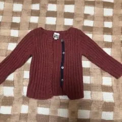 bonton トップス　モヘアカーディガン レッド