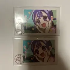 くじ引き堂　地縛少年花子くん　赤根葵　蒼井茜 ミニブロマイド