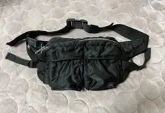 ポーター　タンカー　吉田カバン　ウエストバッグ　ボディバッグ　黒