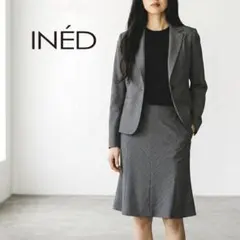 イネド スーツ スカート ジャケット 日本製 INED