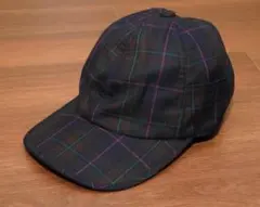 CA4LA　日本製?　チェックキャップ　weave toshi　古着のサムネイル