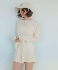4点セット/ヘムラインラッシュガード×ビキニ/水着SEADRESS シードレス