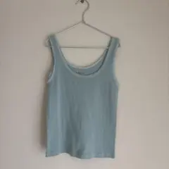 BRANDY MELVILLE タンクトップ Sサイズ ライトブルー