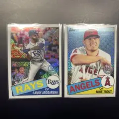 topps Randy Arozarena &Mike Trout カードセット