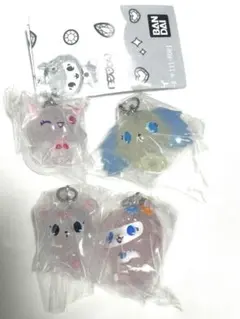 サンリオ　ガチャ　めじるしアクセサリー　 ジュエルペット　4種セット