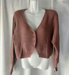 LOWRYS FARM　カーディガン　ブラウン　￥5500