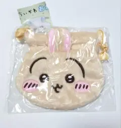 ちいかわ　おかお巾着　うさぎ
