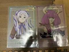 【新品】葬送のフリーレン エニマイくじ G賞 クリアポスター　アウラ　一番くじ