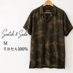 SCOTCH＆SODA 総柄アロハシャツ リヨセル100% M スコッチ＆ソーダのサムネイル