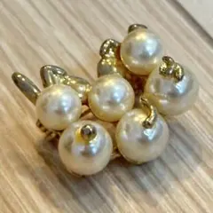 【かわいい】動物型 真珠 ブローチ