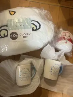 ちいかわ エニマイくじ クッション マグカップ 古本屋 ハチワレ あのこ