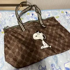ぴ*ぴ様 ★レスポートサック スヌーピー 日本限定　コラボ トートバッグ　美品★