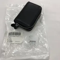 ★牛革・黒・男女兼用大容量 カードケース＆財布・新品★