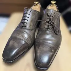 フランチェスコべニーニョ7 中古美品　ストレートチップ ブラウンのサムネイル