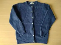 ■週末セール■Belle Rougeヴィンテージシャギーモヘアニットカーディガン