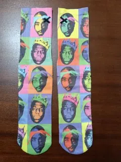 tupac The Notorious B.I.G 靴下