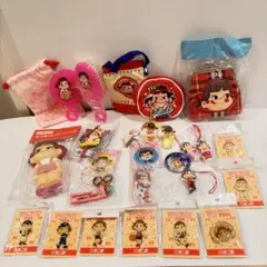 【レトロ】不二家 ペコちゃん ポコちゃん グッズ 27点まとめ売りセットのサムネイル