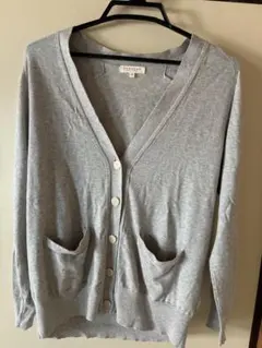 DEMYLEE NEW YORKデミリーシルク95カシミヤ5Vネックカーディガンのサムネイル